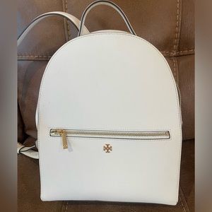 White Tory Burch backpack